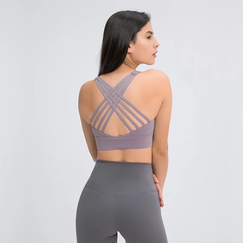 Nude Feel Yoga Sports Bra