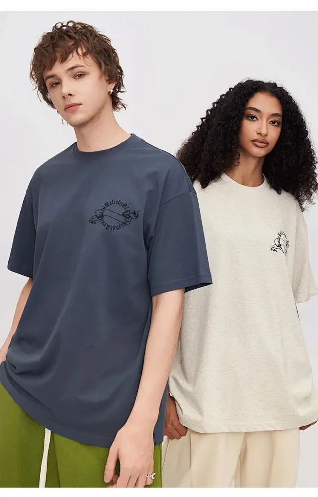 RFSD Men's | Retro Gothic Print T - Shirt Detail