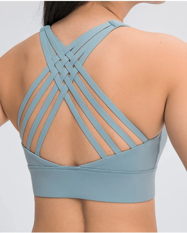 Nude Feel Yoga Sports Bra Detail