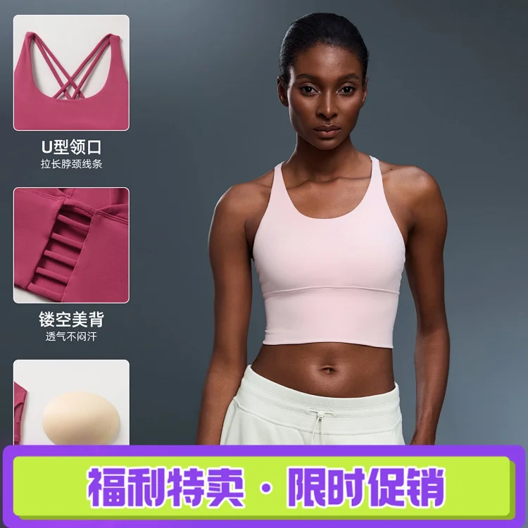 High-Support Crossback Sports Bra (D19095)