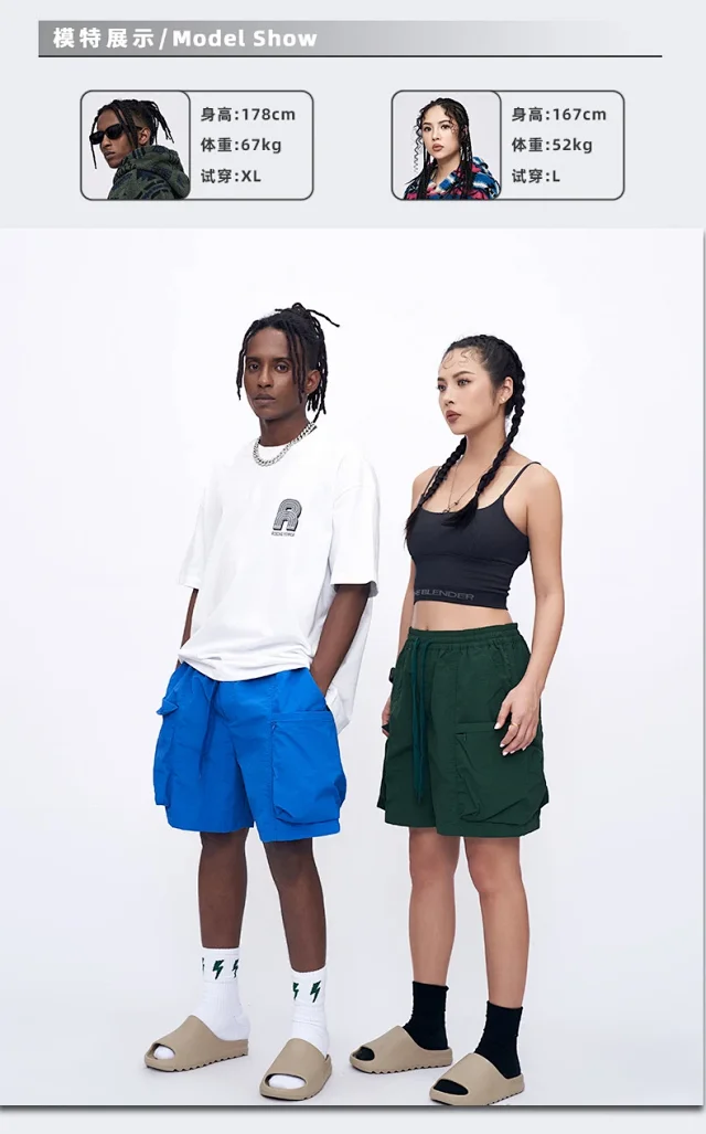RFSD Men's | 2025 SS New American Loose Side Pocket Shorts Detail