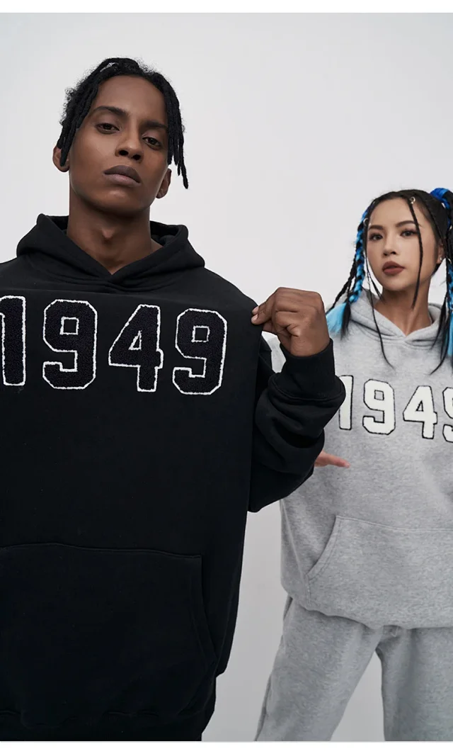RFSD Men's 1949 Heavyweight Hoodie Detail