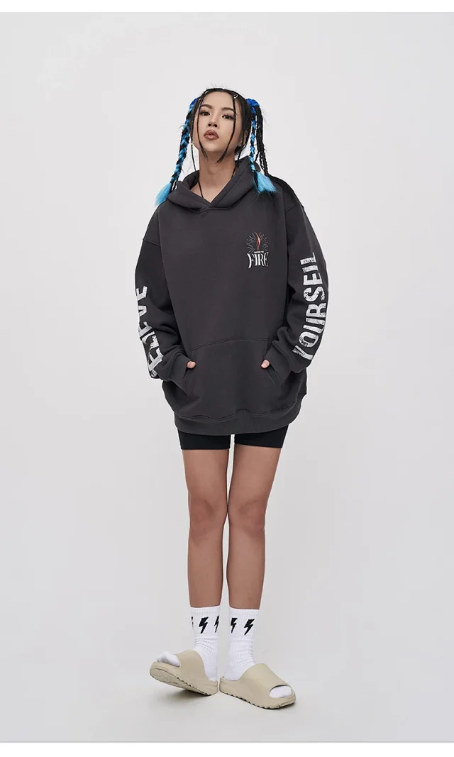 RFSD Men's 2025 Autumn New Loose Hoodie Detail