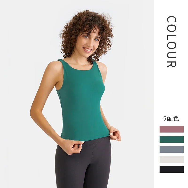 Women's Fleece-Lined Yoga Tank