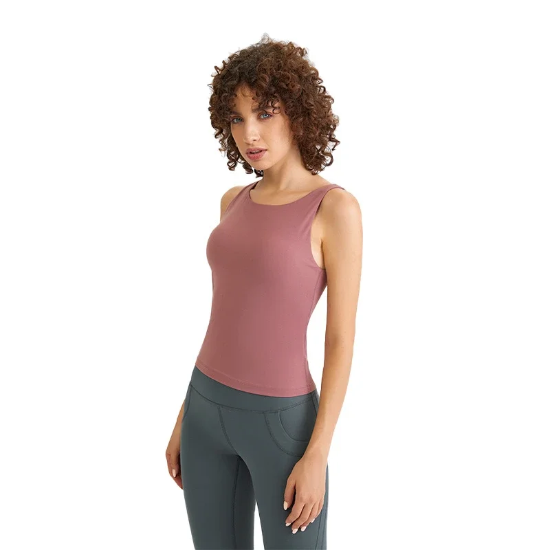 Women's Fleece-Lined Yoga Tank