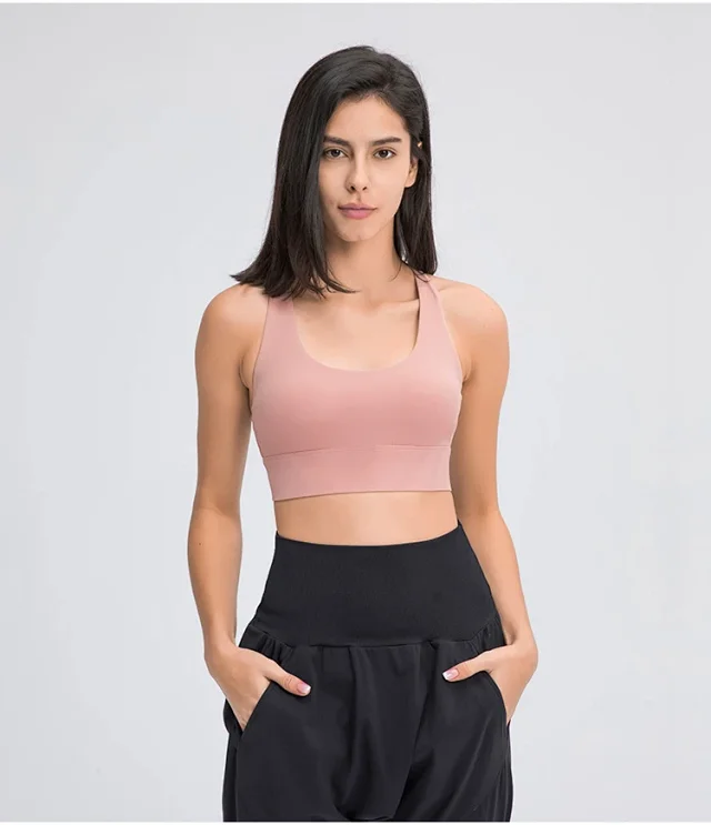 Nude Feel Yoga Sports Bra Detail