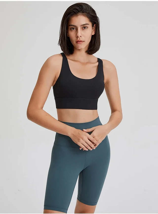 Wire-Free Yoga & Running Bra DW035 Detail