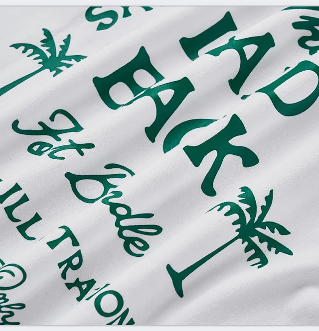 RFSD Men's Loose Printed T-shirt 2025 Spring-Summer Detail