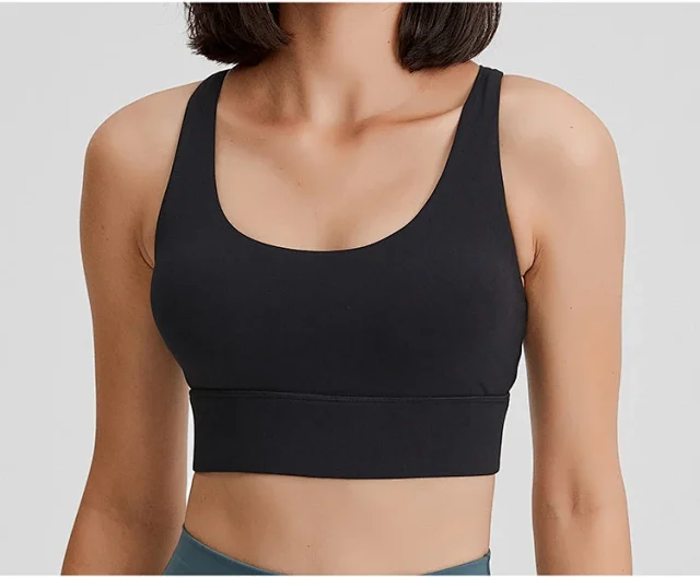 Wire-Free Yoga & Running Bra DW035 Detail