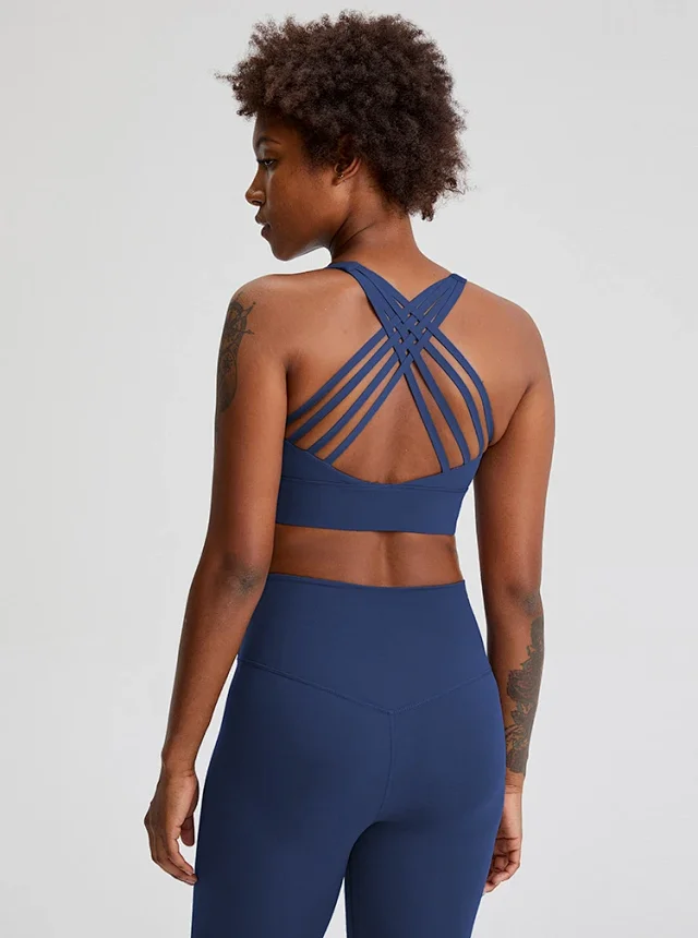 Wire-Free Yoga & Running Bra DW035 Detail