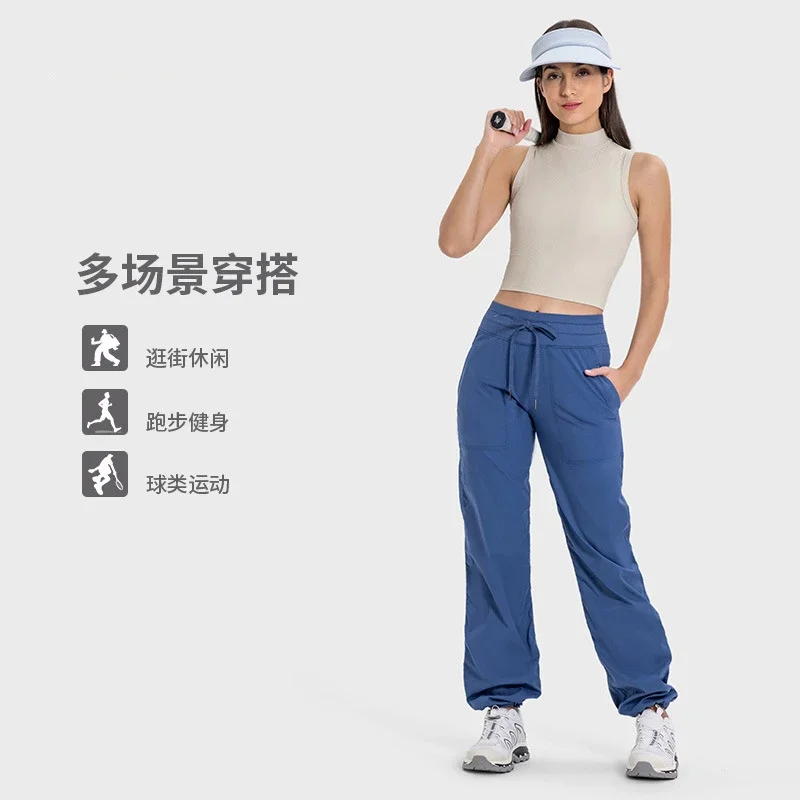 Slim-Fit Ribbed High-Neck Workout Tank
