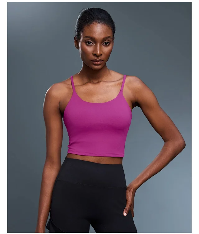 Padded Racerback Yoga Top (C5238) Detail