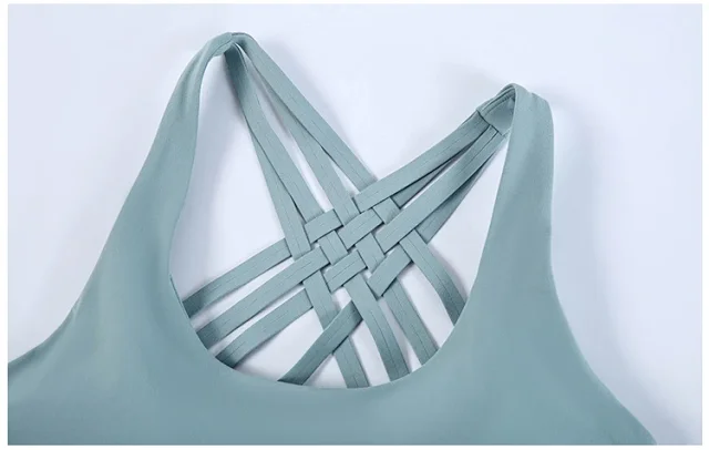 Nude Feel Yoga Sports Bra Detail