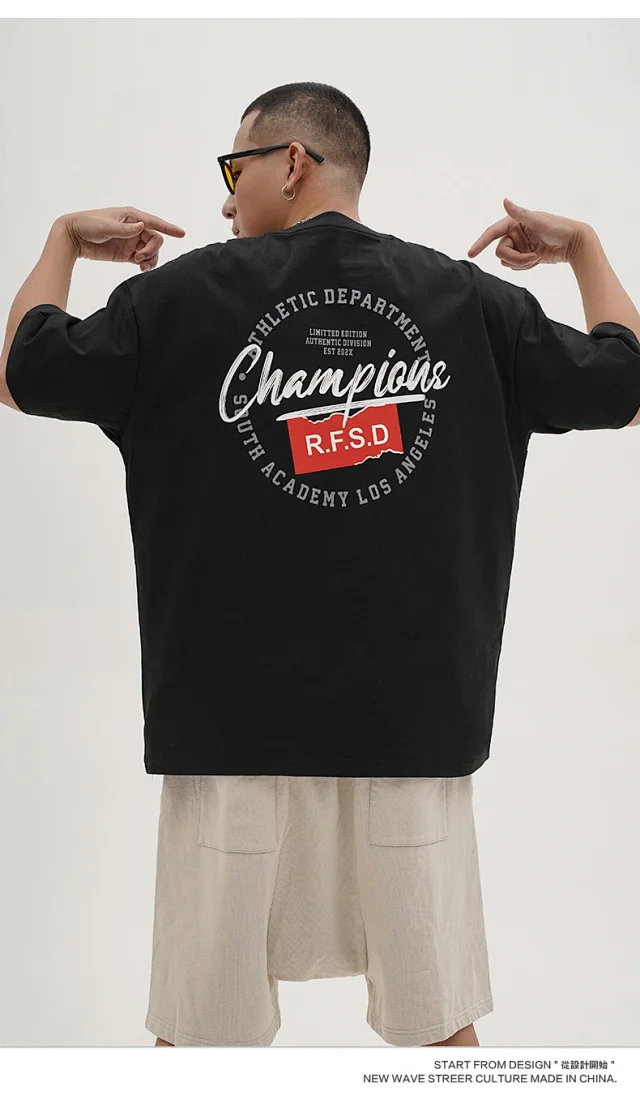 RFSD Men's T-shirt | American Street Print Detail