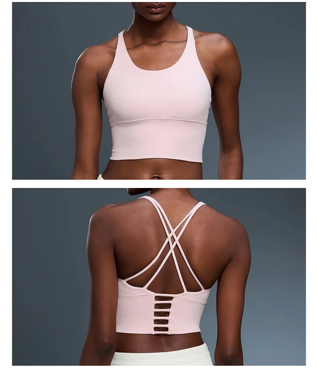 Crossback High-Support Sports Bra (D19095) Detail
