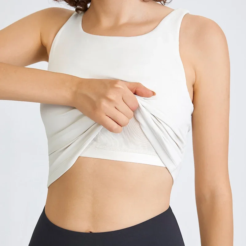 Women's Fleece-Lined Yoga Tank