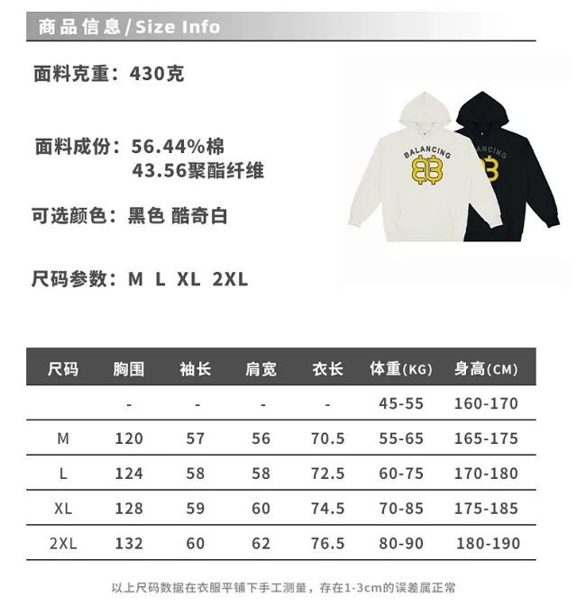 RFSD Men's 2025 Fall/Winter 420G Hoodie Detail