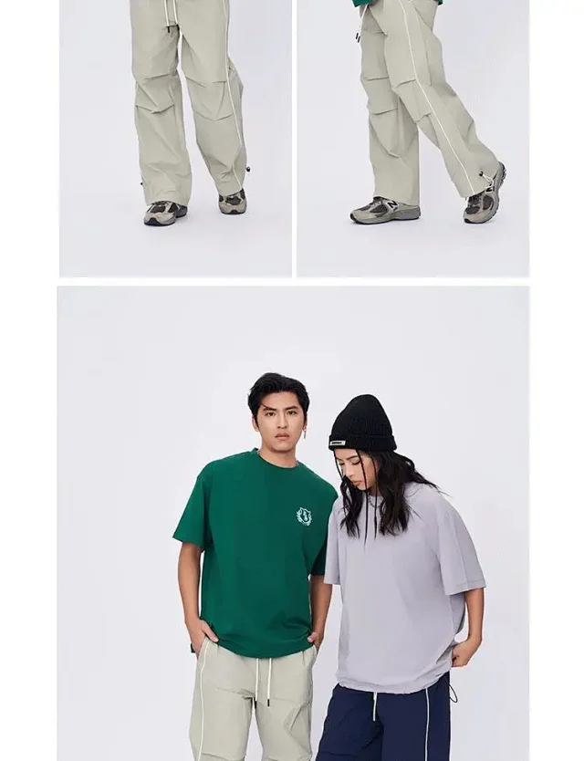 RFSD Men's | 2025 AW Double-Pleated Parachute Pants Detail