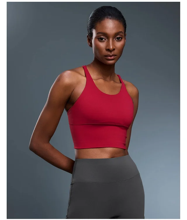 Crossback High-Support Sports Bra (D19095) Detail
