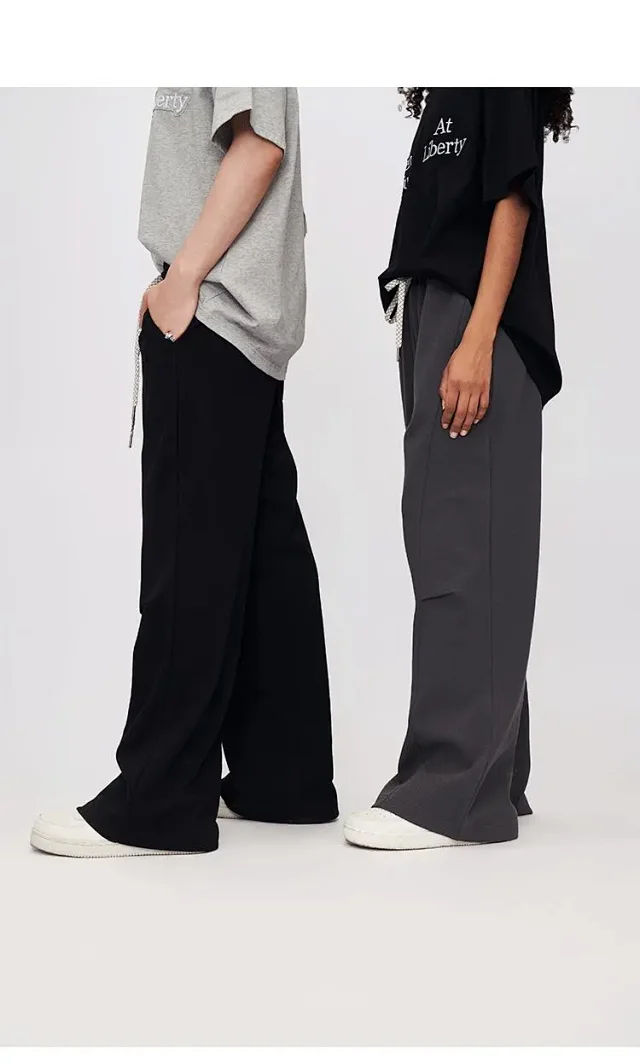 RFSD Men's Fashion Straight Sweatpants 2025 Summer Detail