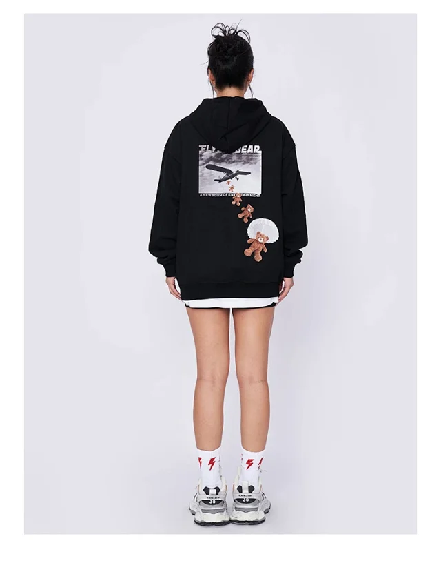 RFSD Men's 2025 FW 430G Oversized Hoodie Detail