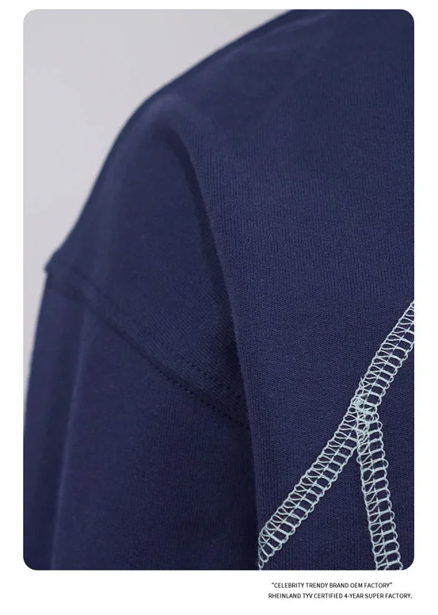 RFSD Men's 260g Heavyweight Long-Sleeve T-shirt Detail