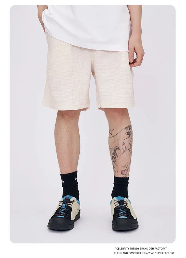 RFSD Men's | 2025 Summer New Loose Pleated Shorts Detail