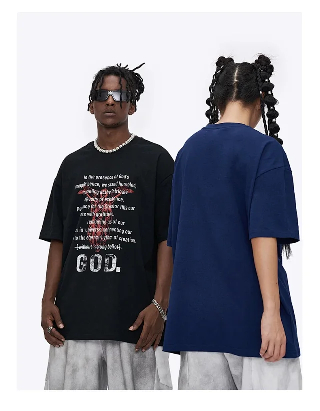 RFSD Men's 2025 Summer Crack Print T - Shirt Detail