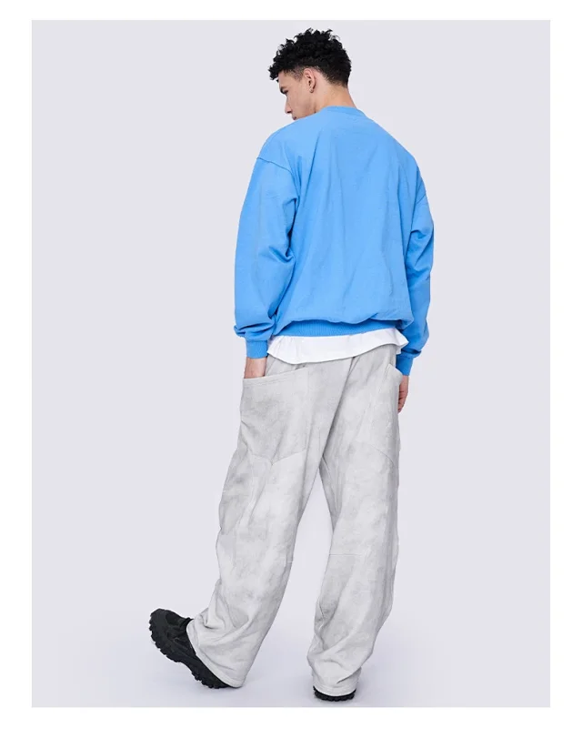 RFSD Men's 2025 AW 430G Heavyweight Crewneck Sweatshirt Set Detail