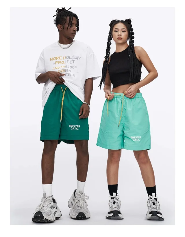 RFSD Men's 2025 Summer Print Work Shorts Detail