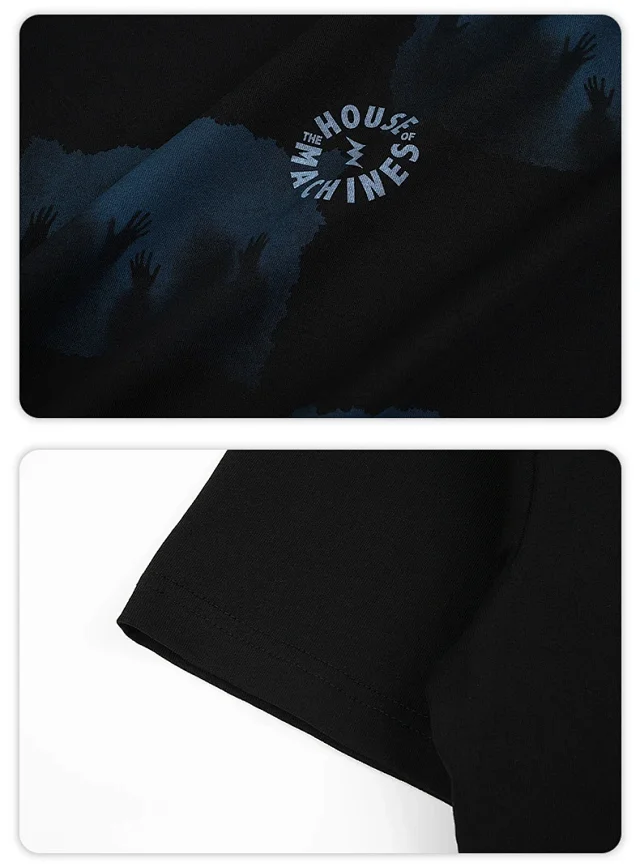 RFSD|2025 Summer Heavyweight Dark Print T - Shirt Couple Detail