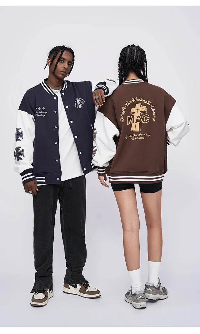RFSD | 2025 FW New Color - Blocked Loose Print Jacket Detail