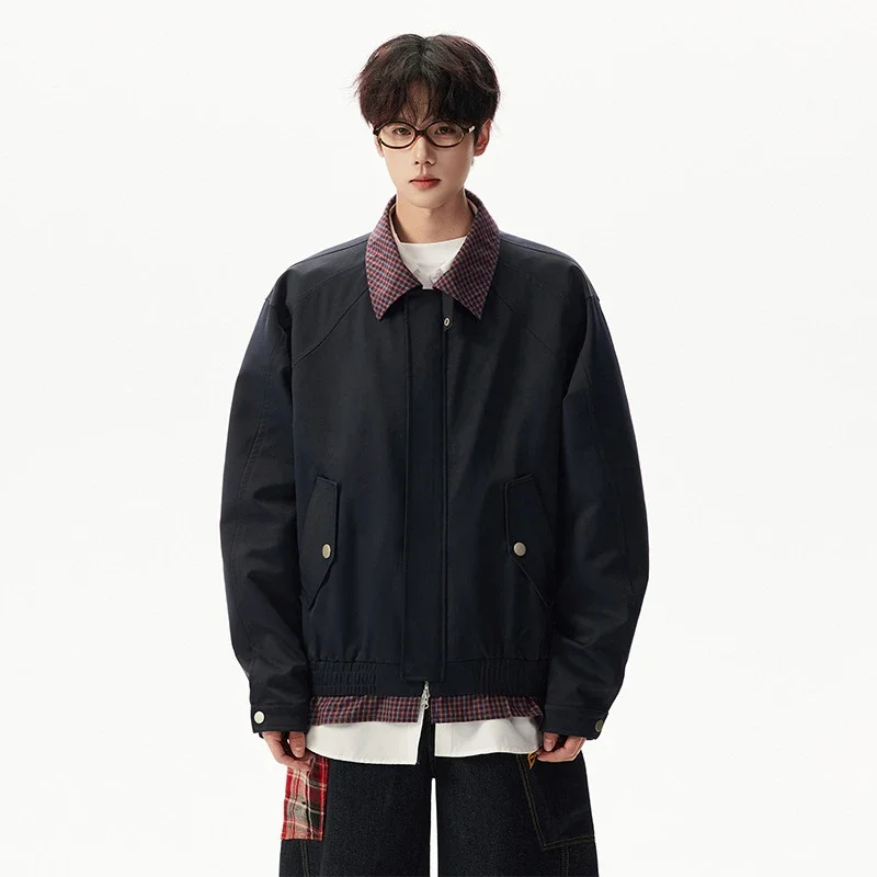 Autumn Men/Women Plaid Jacket