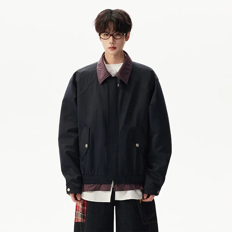 Autumn Men/Women Plaid Jacket