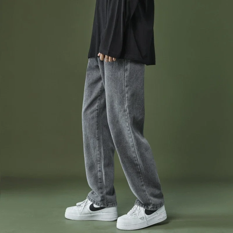 Men's Retro Straight Jeans (Unisex)