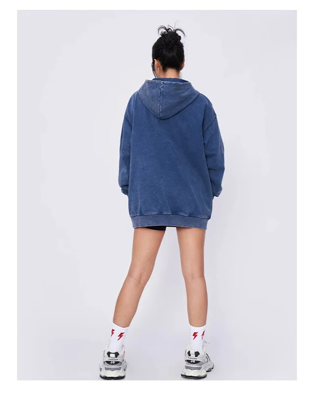 RFSD Men's 2025 Fall Wax - Dyed Hoodie Detail