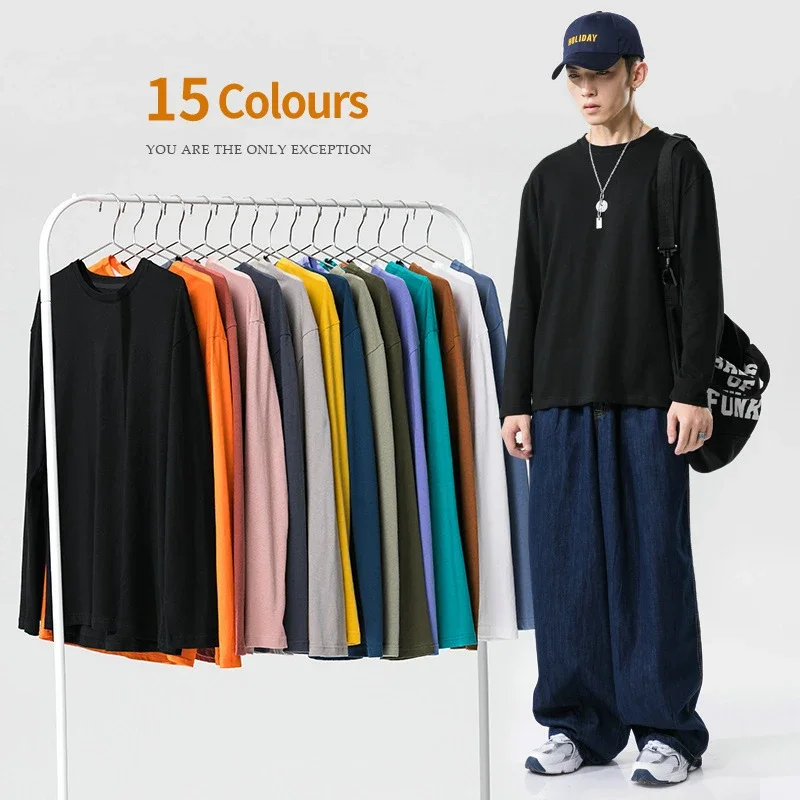 Men's Long-sleeve T-shirts (Couple Style)