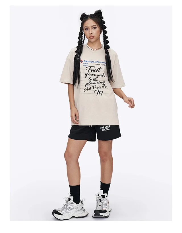 RFSD Men's | 2025 Summer New Streetwear American T - Shirt Detail