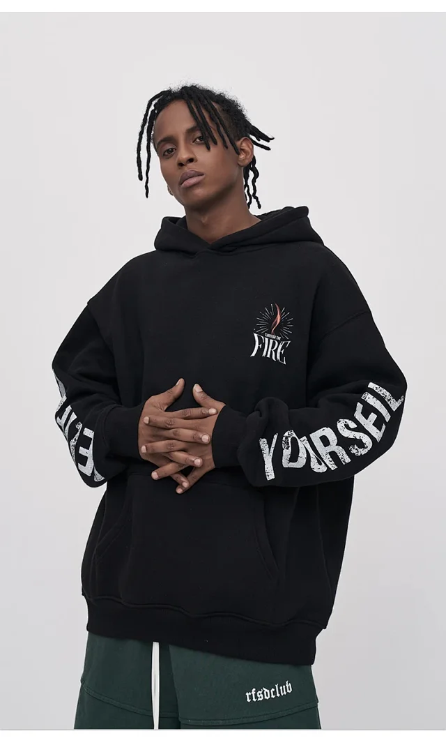 RFSD Men's Hoodie 2025 Fall New Detail