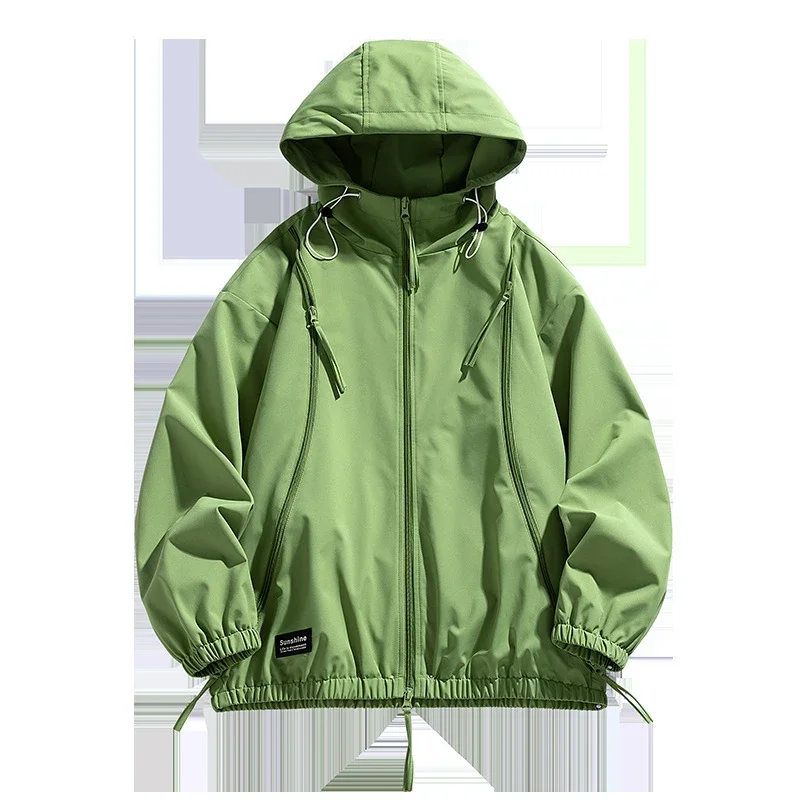 Spring/Autumn New Jackets Unisex Hooded Outerwear