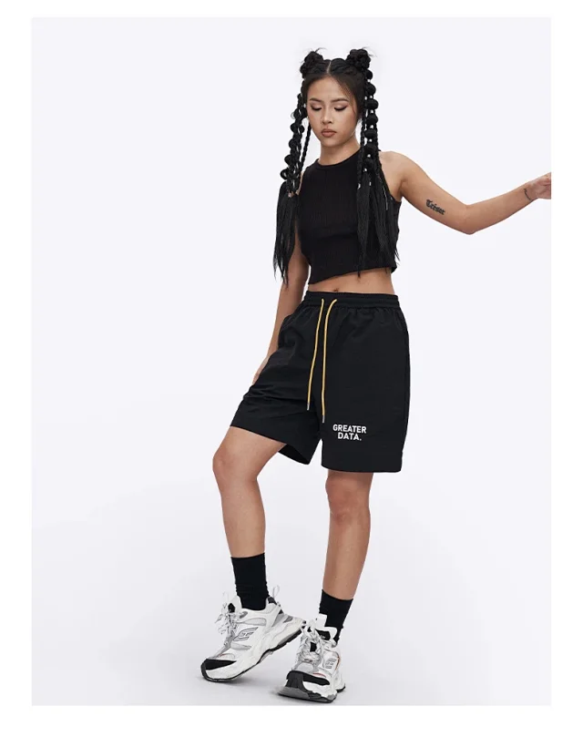RFSD Men's 2025 Summer Print Work Shorts Detail