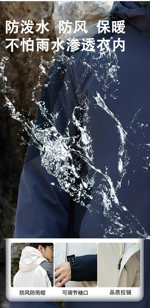 Women's 3-in-1 Fleece Jacket Detail