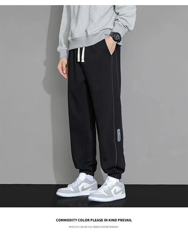 Men's Chunqiu New Thermal Joggers Detail