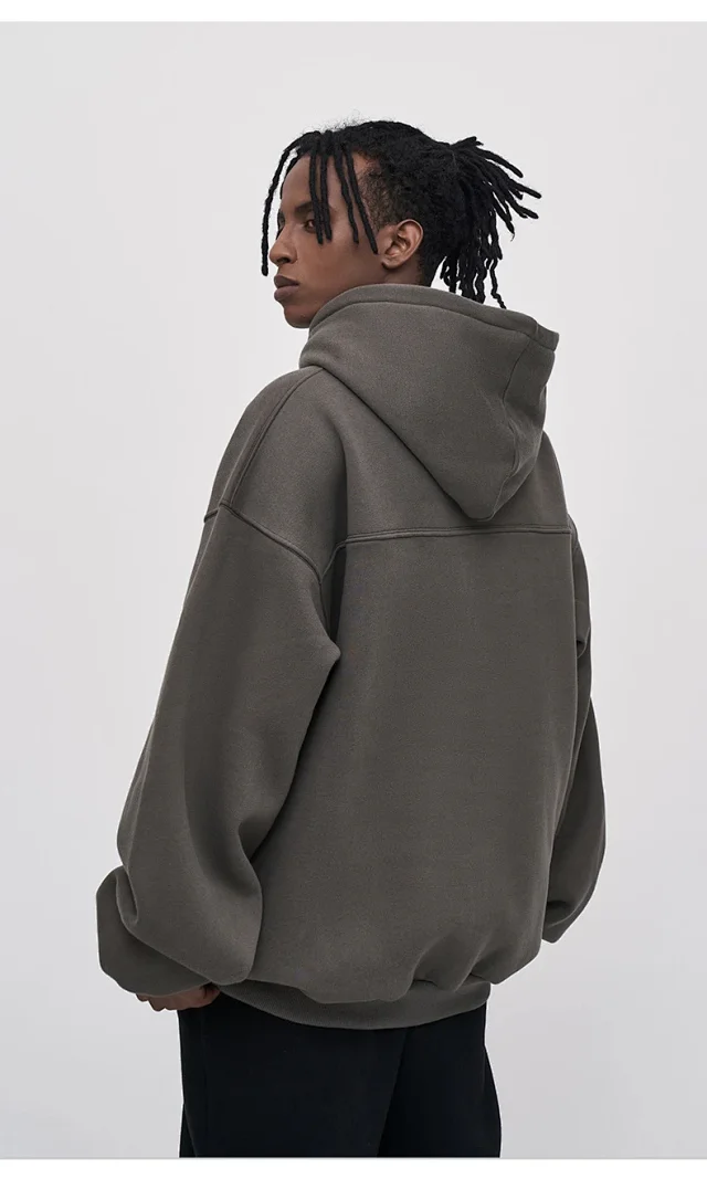 RFSD Men's 2025 AW 380g Fleece Hoodie Detail