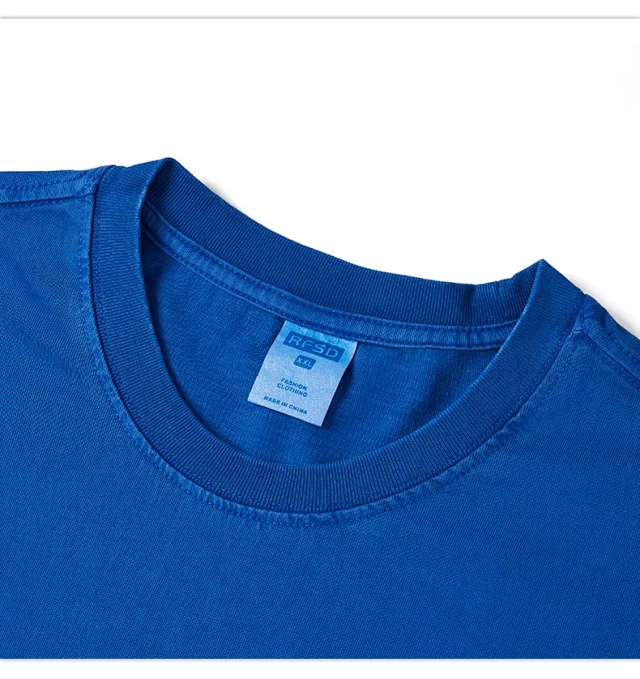 RFSD Men's | Balenciaga Dupe 285G Washed Wax-Dyed Tee Detail