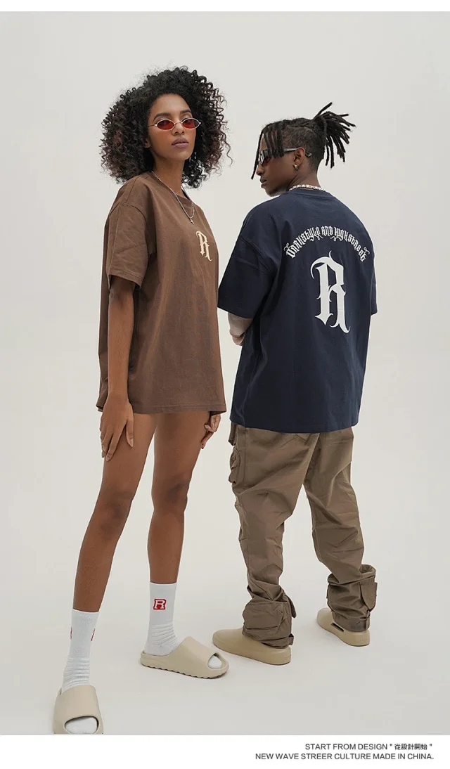 RFSD Men's 2025 Summer Printed T-shirt Detail