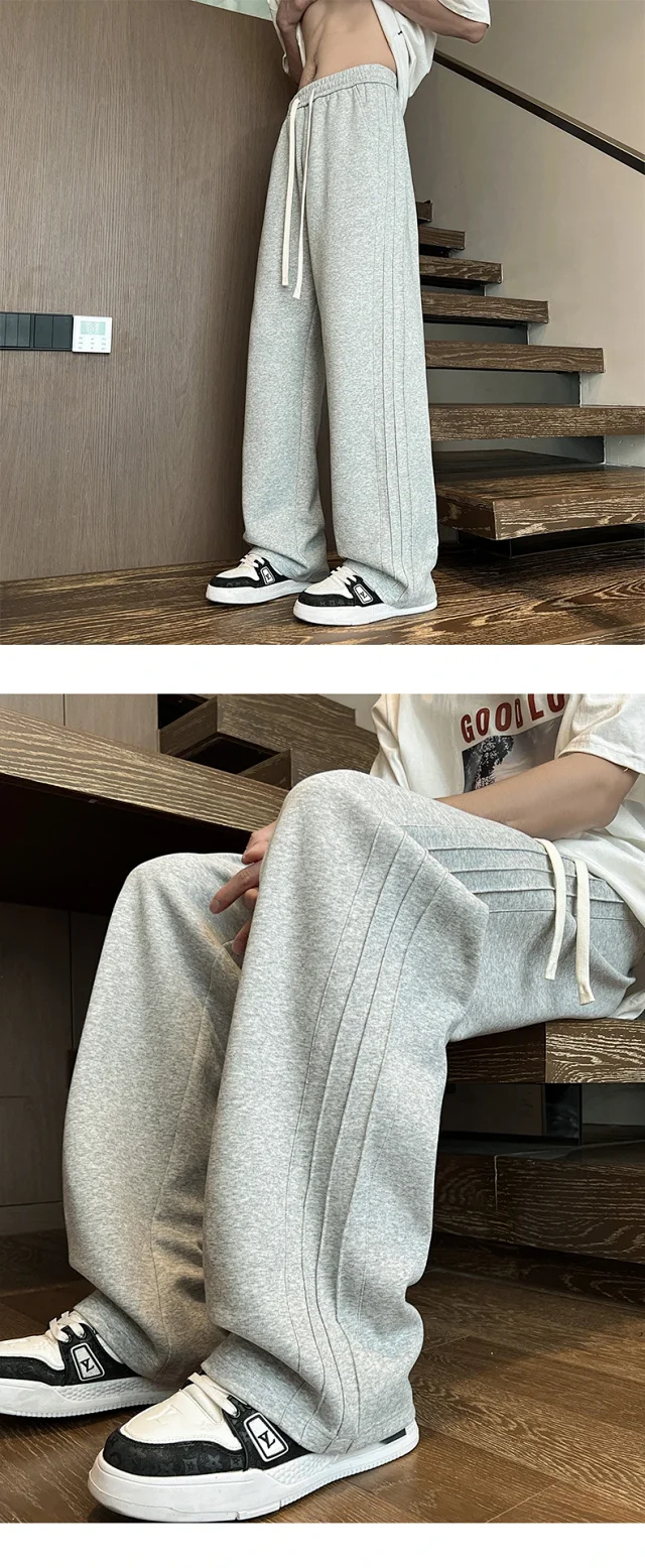 Men's Loose Sweatpants for Spring/Autumn Detail