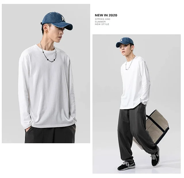 Men's Long-sleeve T-shirts (Couple Style) Detail