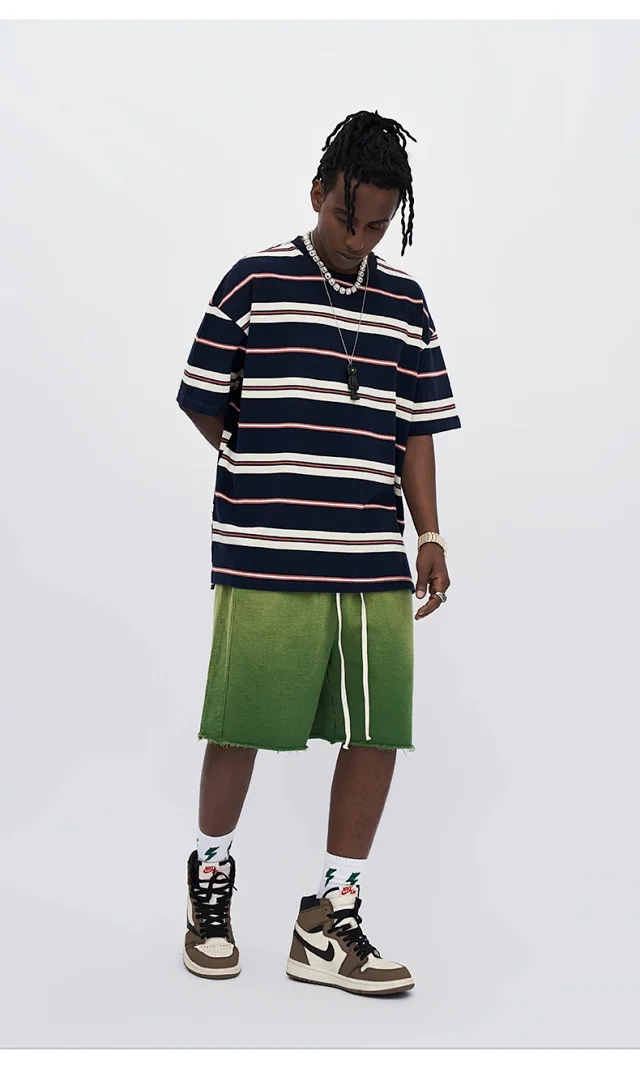 RFSD Menswear | Cityboy Retro Contrast Striped T-shirt Detail
