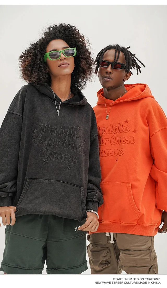 RFSD Men's 2025 Spring Embroidered Hoodie Detail